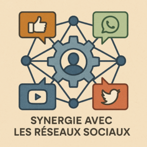 synergie avec les reseaux sociaux 